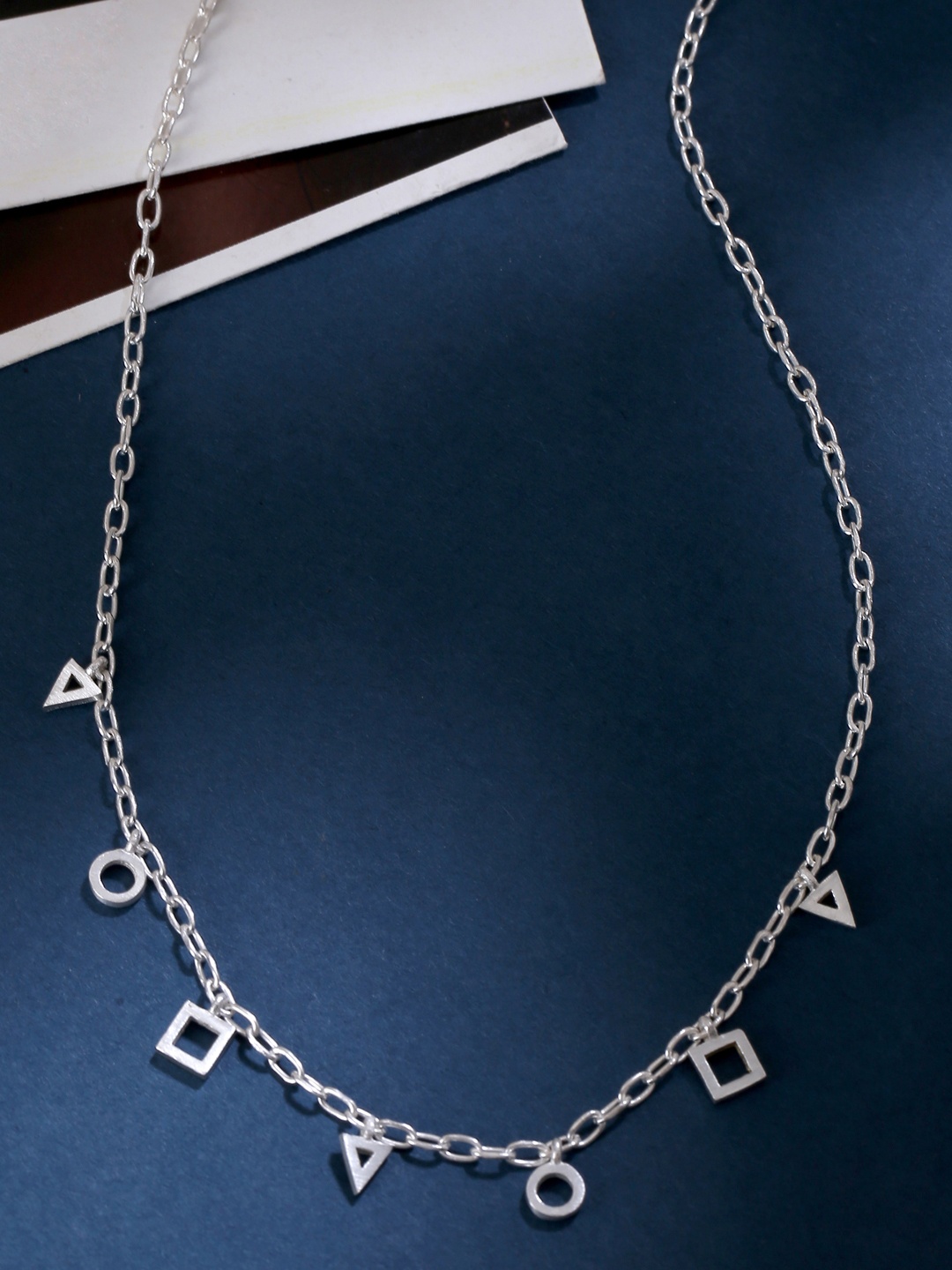 

Mitali Jain Silver-Plated Brass Necklace