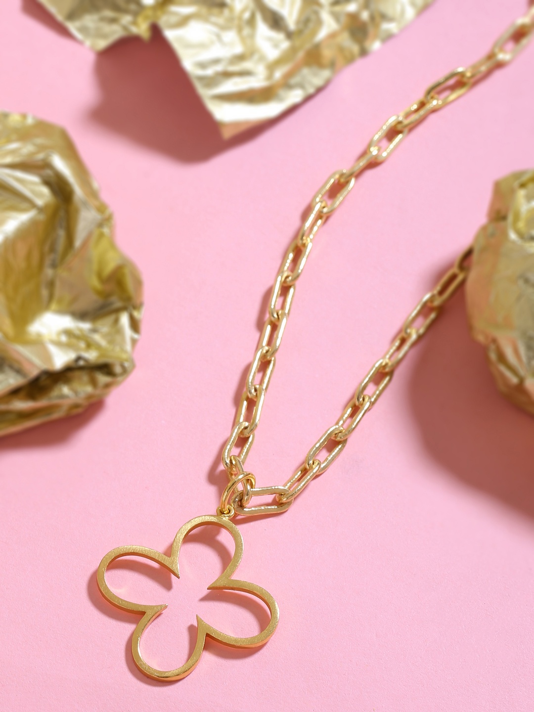 

Mitali Jain Gold-Toned Brass Gold-Plated Necklace