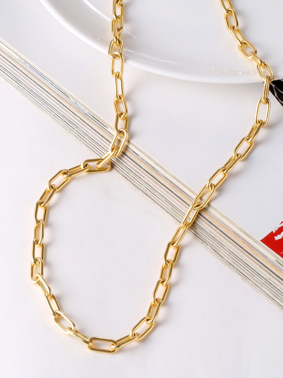 

Mitali Jain Gold-Plated Brass Necklace