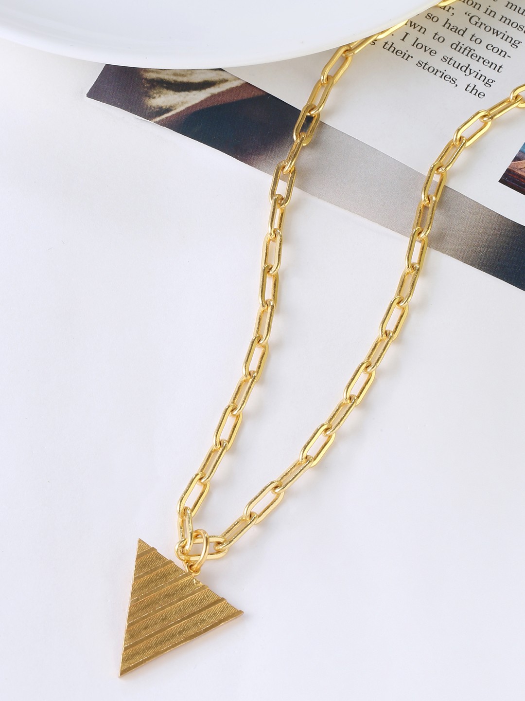 

Mitali Jain Gold-Toned Brass Necklace