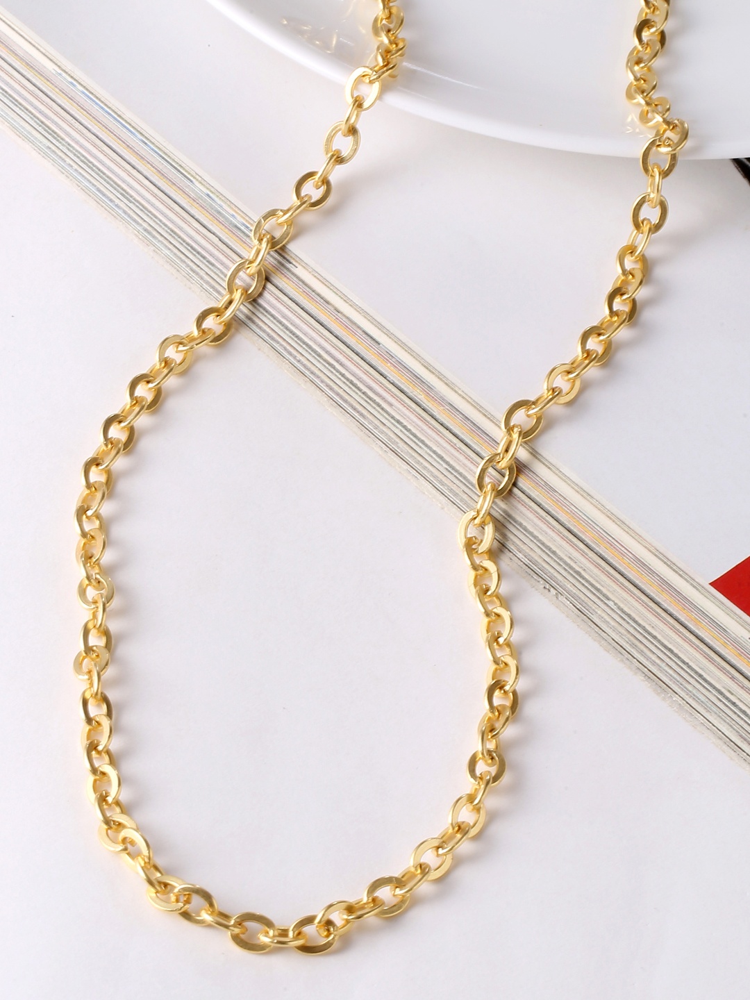 

Mitali Jain Gold-Toned Brass Gold-Plated Handcrafted Necklace