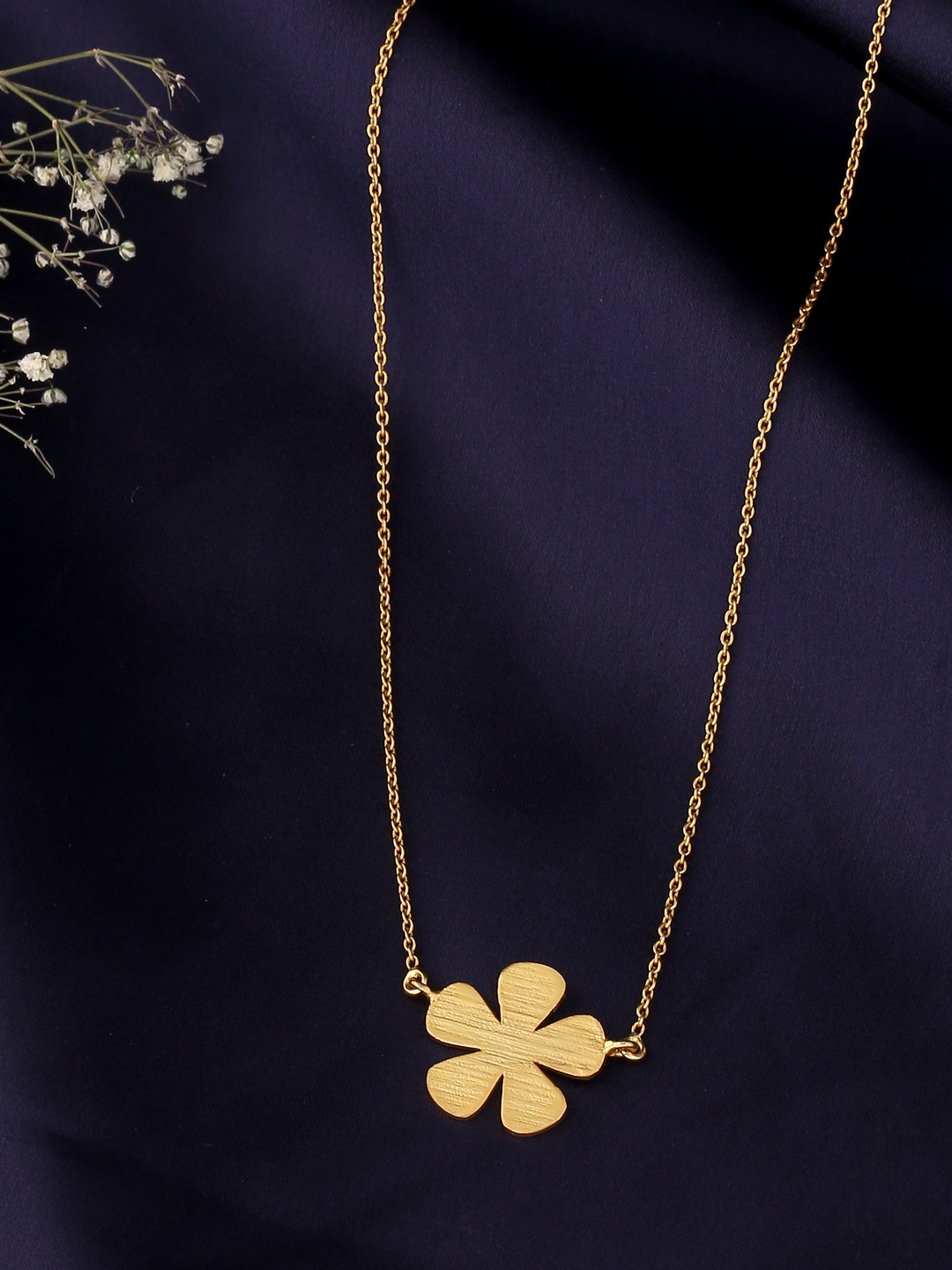 

Mitali Jain Gold-Toned Brass Gold-Plated Necklace