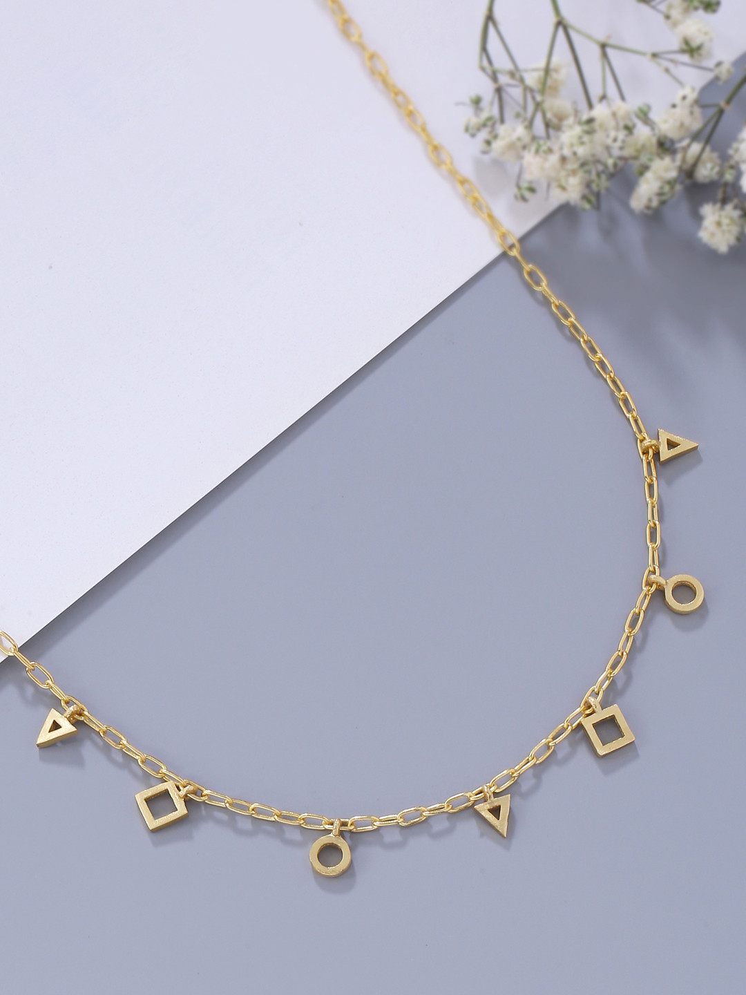 

Mitali Jain Gold-Toned Brass Gold-Plated Necklace
