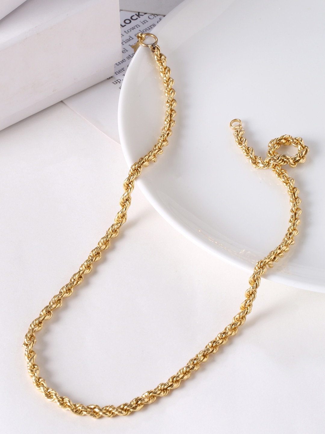

Mitali Jain Gold-Plated Brass Necklace