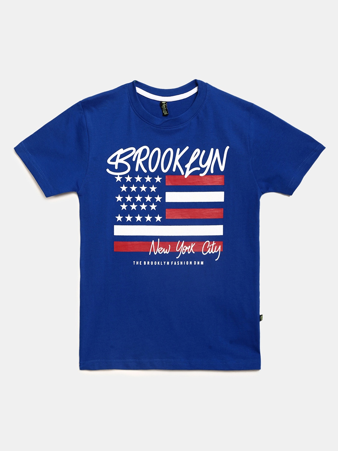 

V-Mart Kids Blue Printed T-shirt