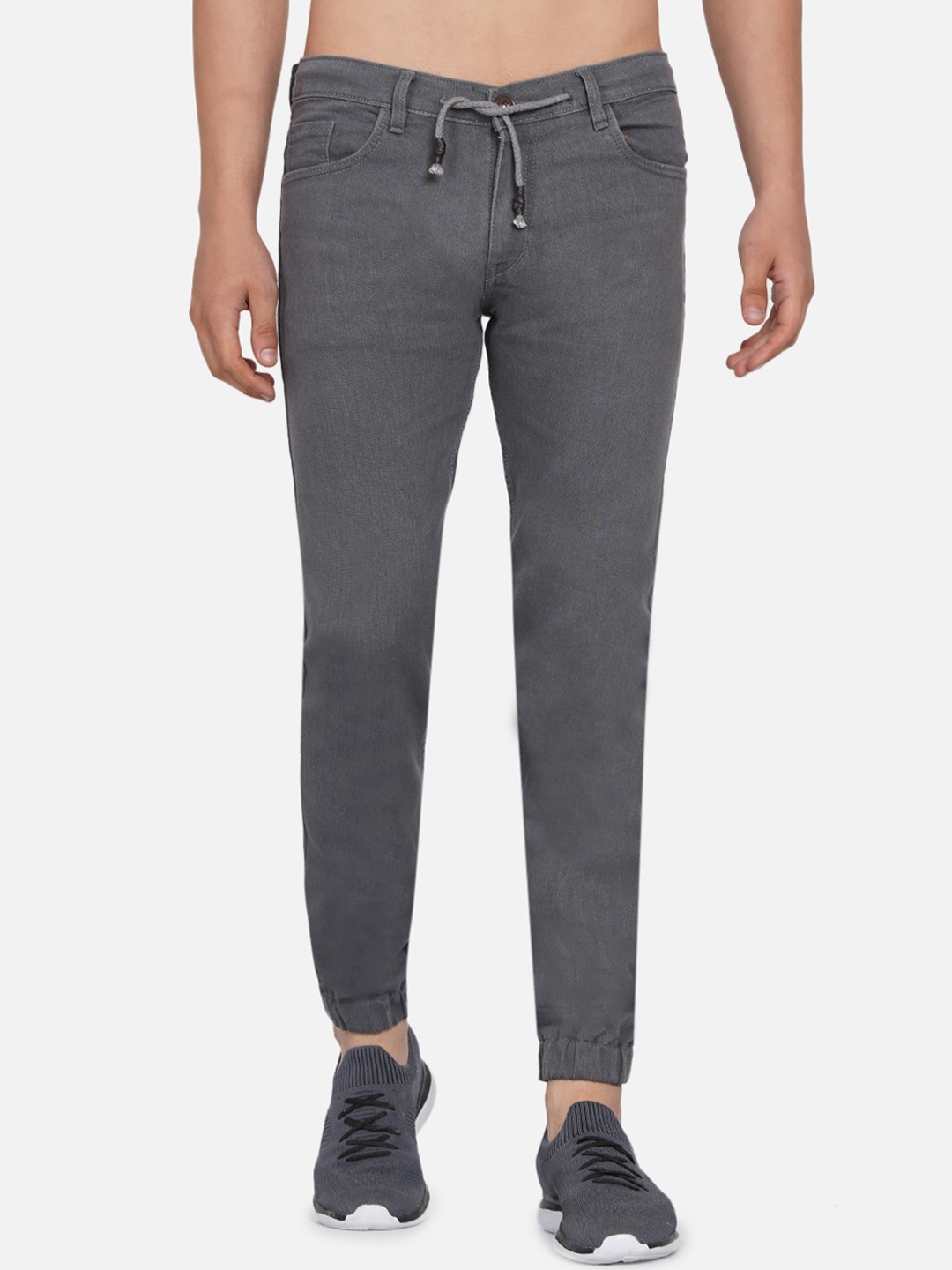 

Dais Men Grey Skinny Fit Stretchable Jogger Jeans