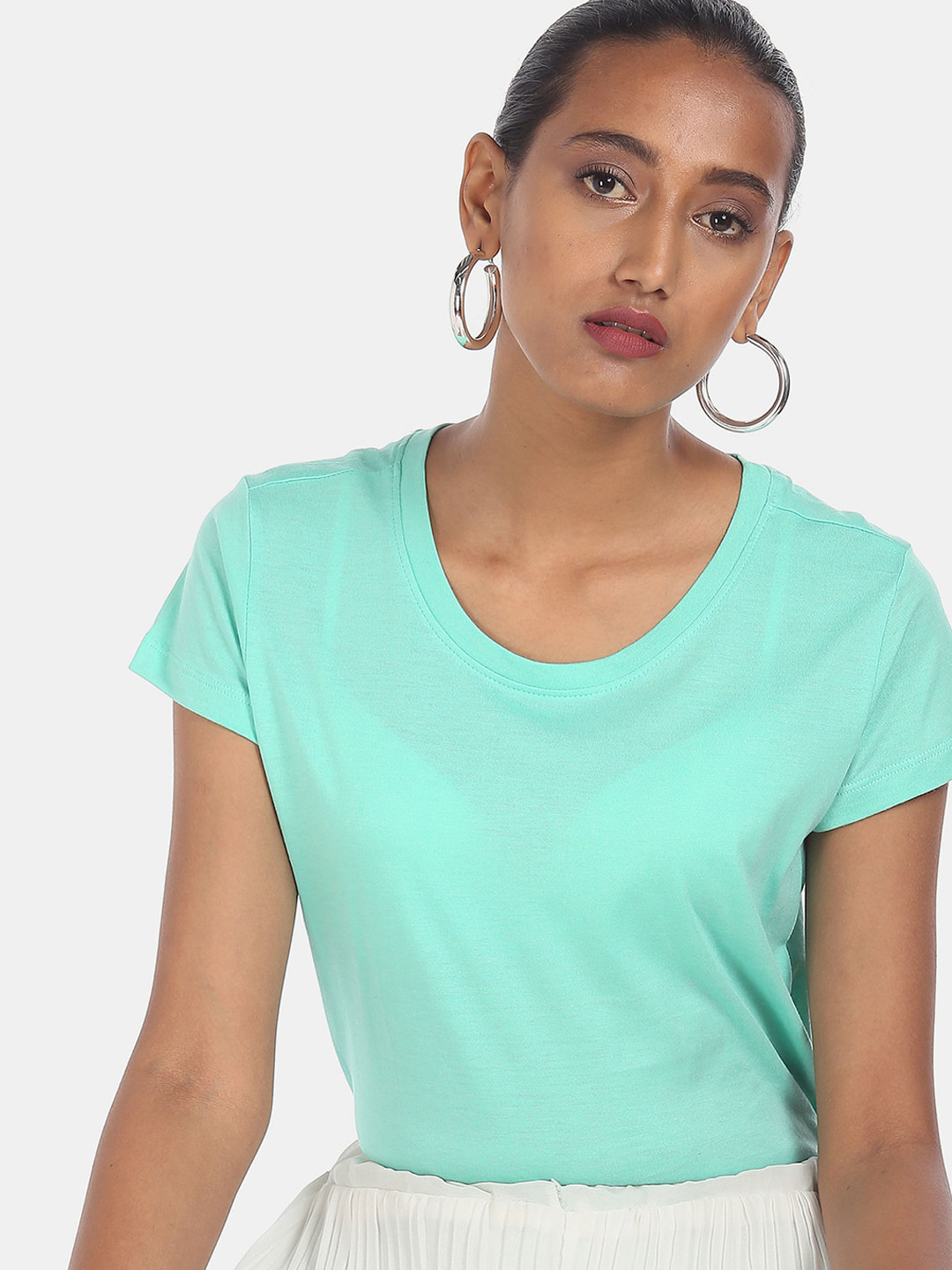 

Sugr Women Blue T-shirt