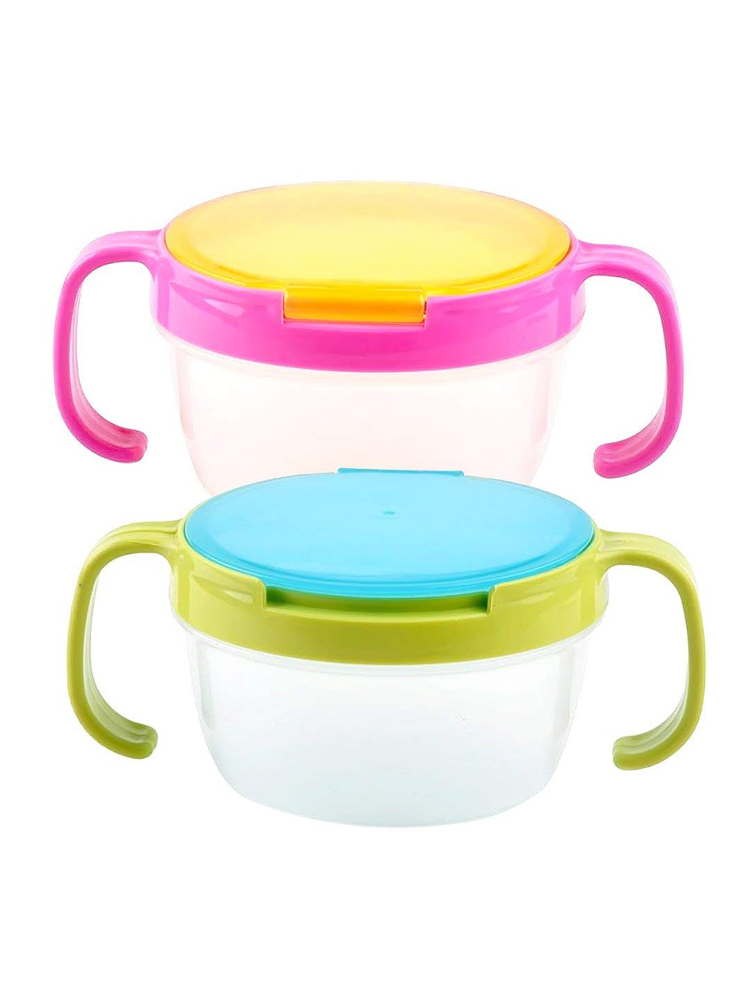 

SYGA Kids Pink Spill Catchers Baby Feeding Bowl