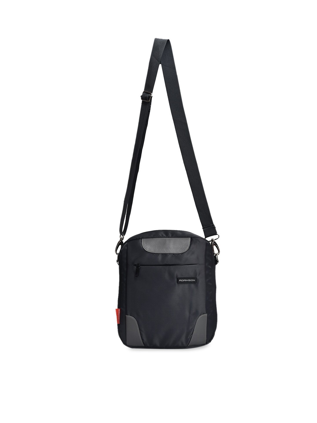 

ADAMSON Grey Structured Sling Bag