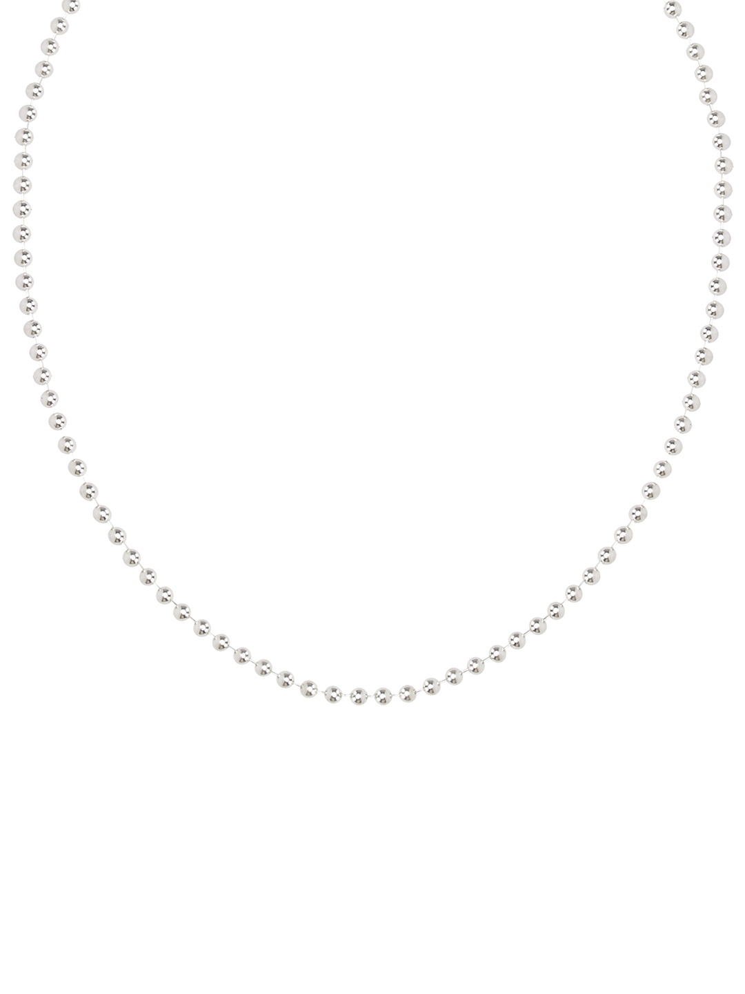 

ahilya Silver-Toned Sterling Silver Necklace