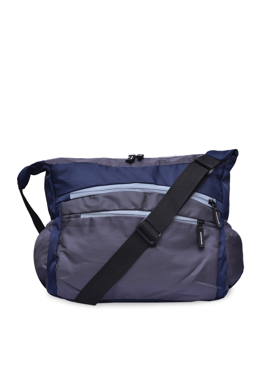 

ADAMSON Blue Structured Sling Bag