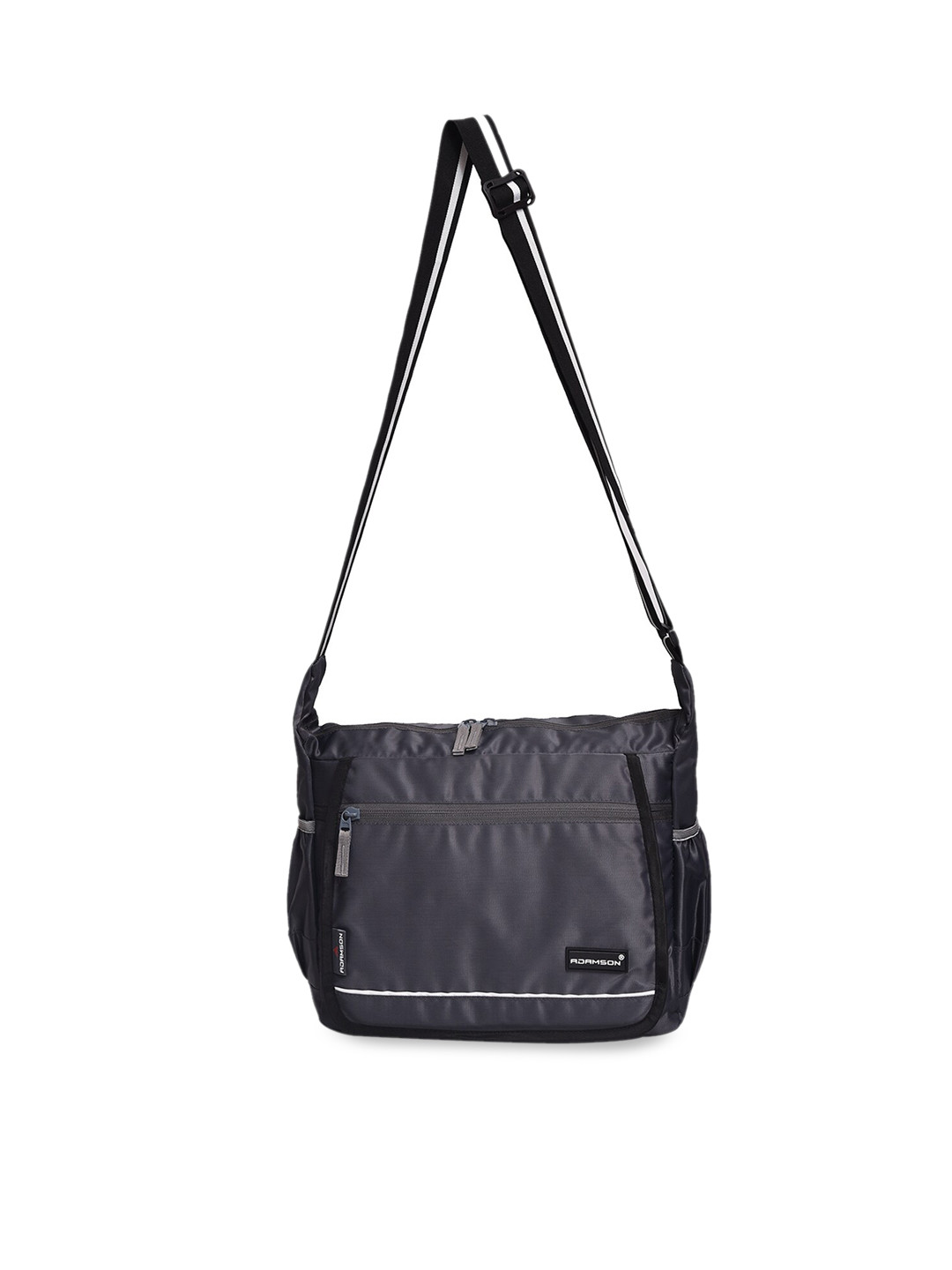 

ADAMSON Grey Structured Sling Bag