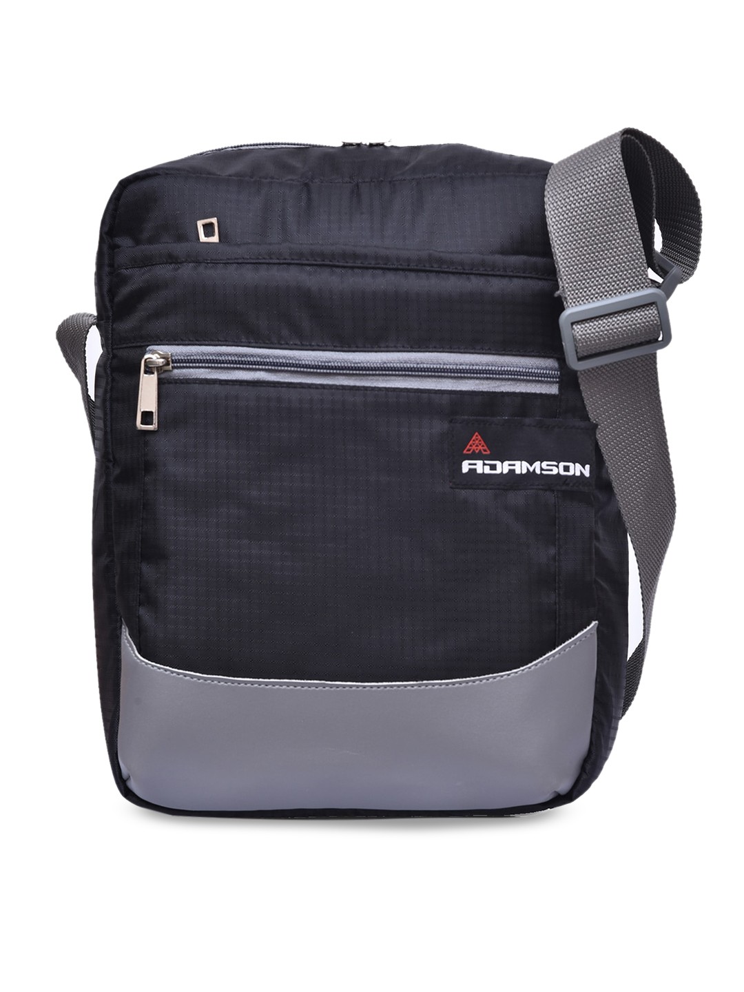 

ADAMSON Black Structured Sling Bag
