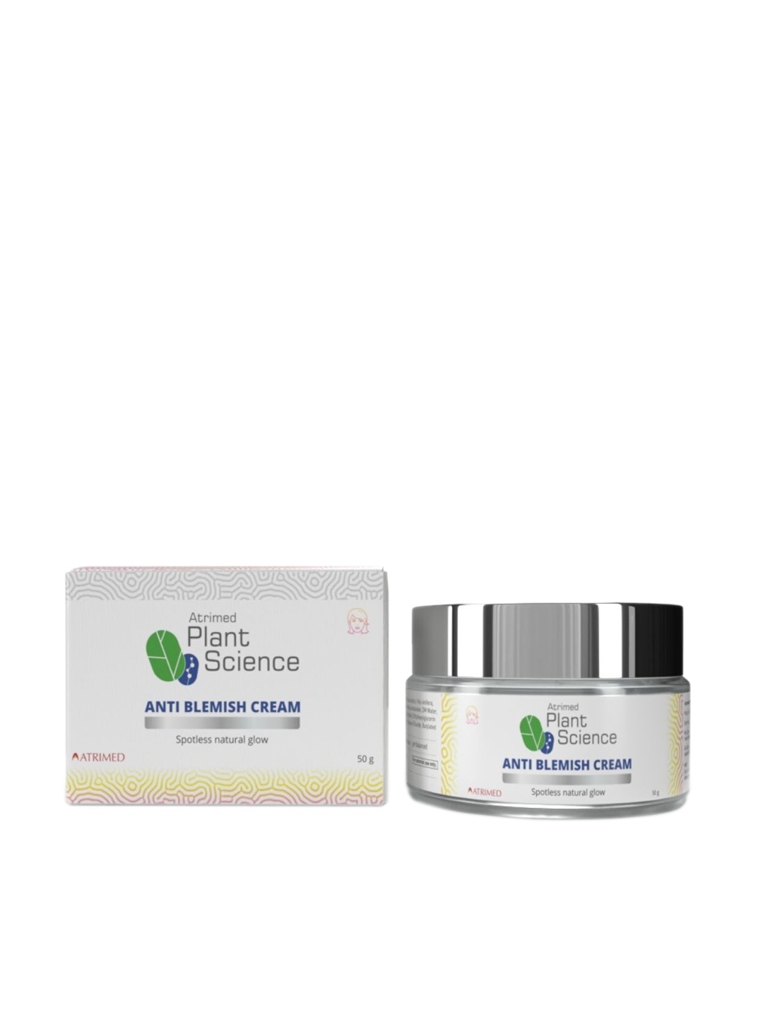 

Atrimed Plant Science Anti-Blemish Cream - 50 ml, White
