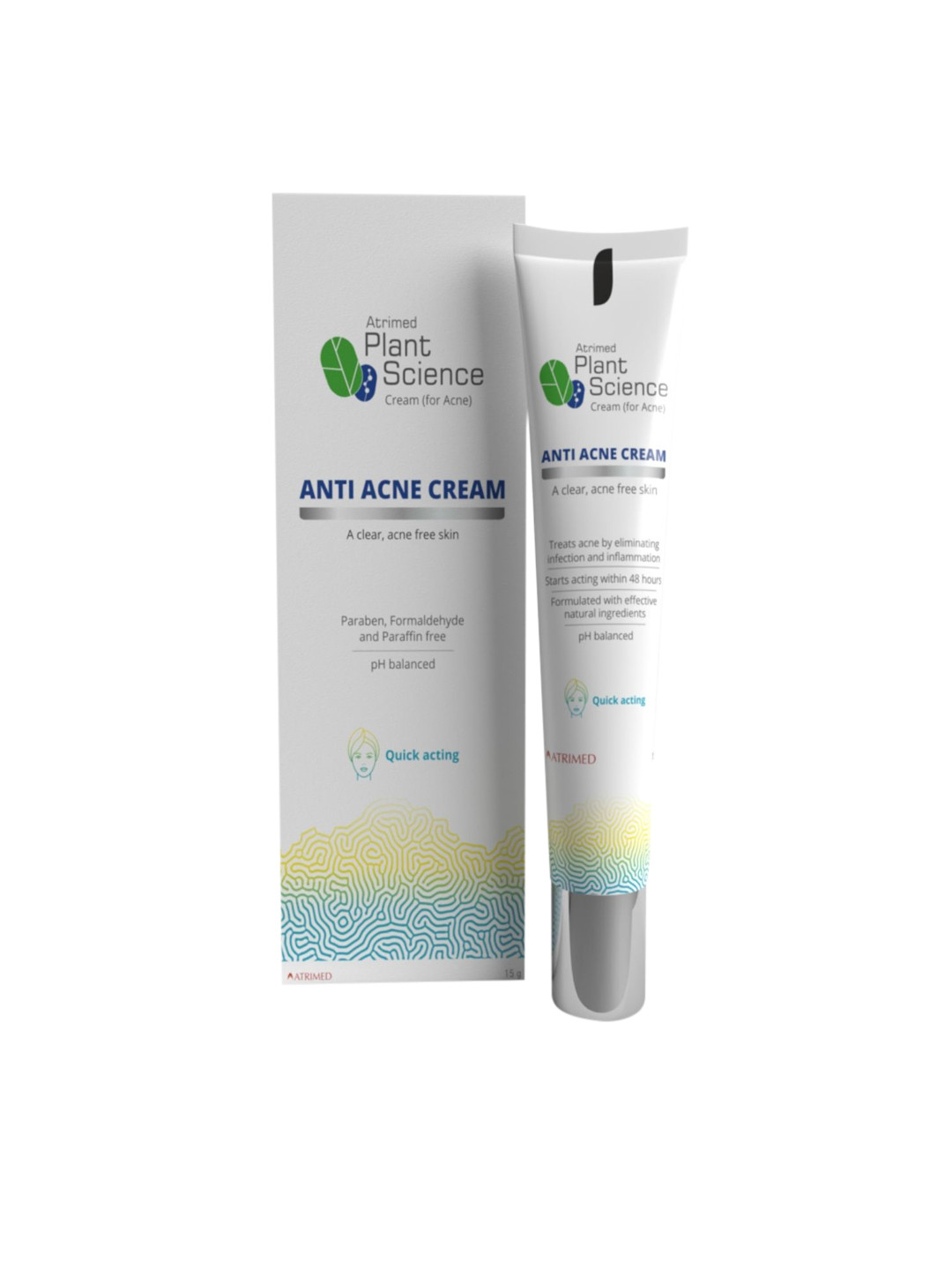 

Atrimed Plant Science Anti Acne Cream - 15 g, White