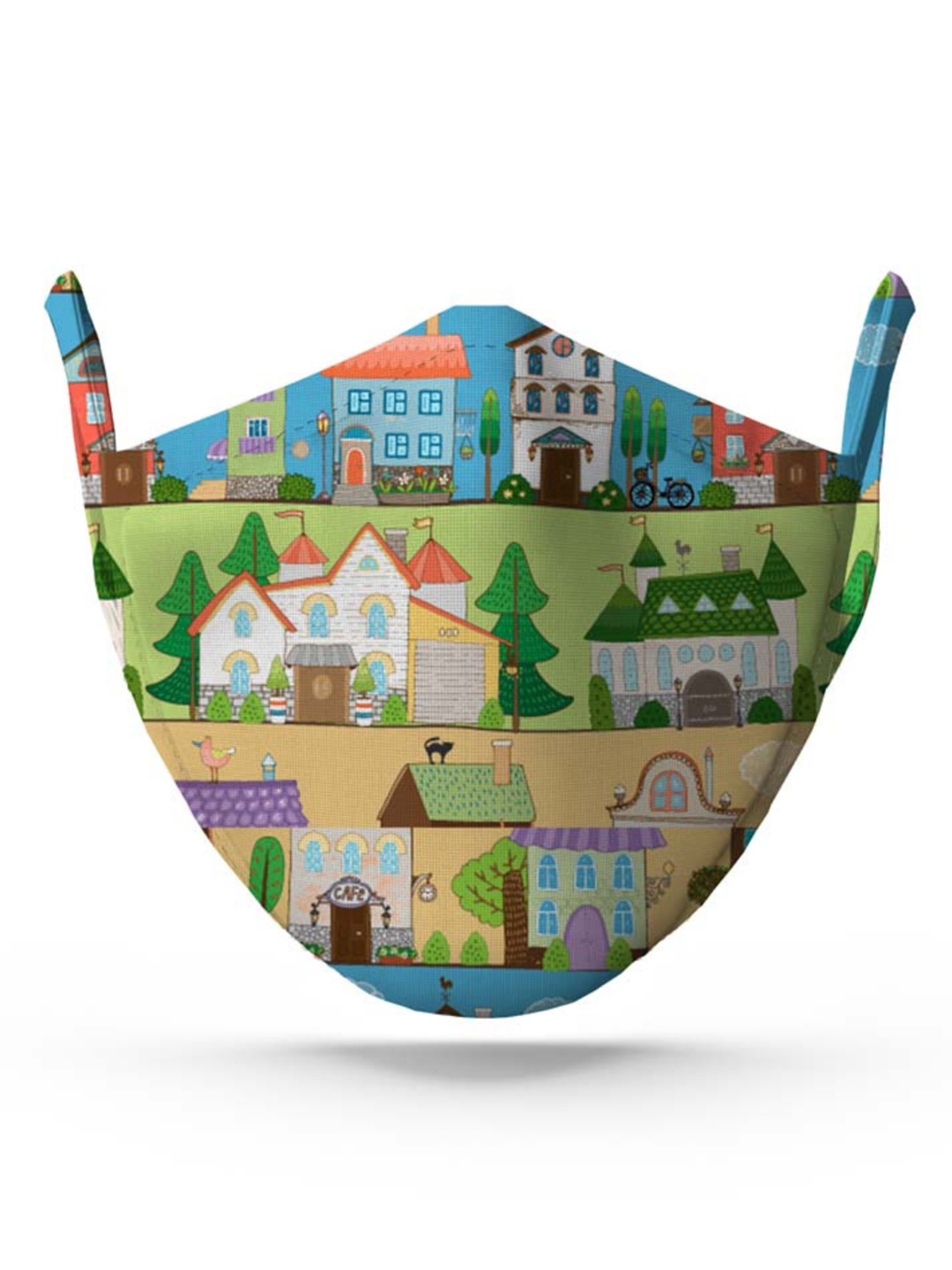 

wHAT'S DOwn Multicoloured Cloth Face Masks, Multi