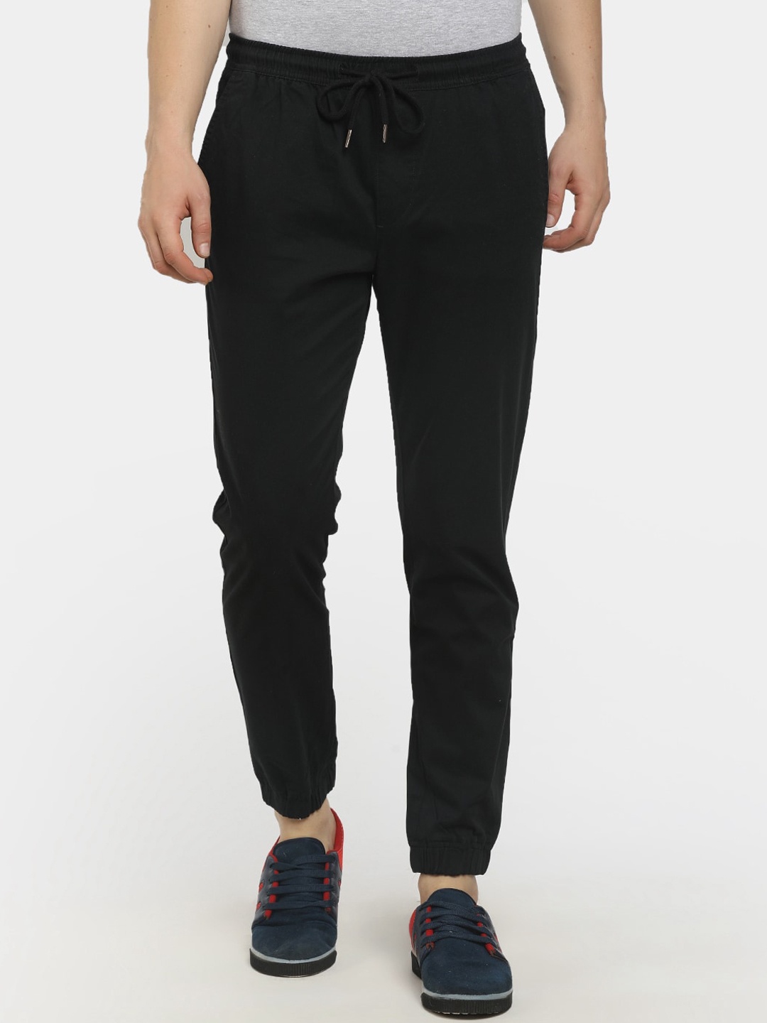 

Cherokee Men Black Joggers Trousers