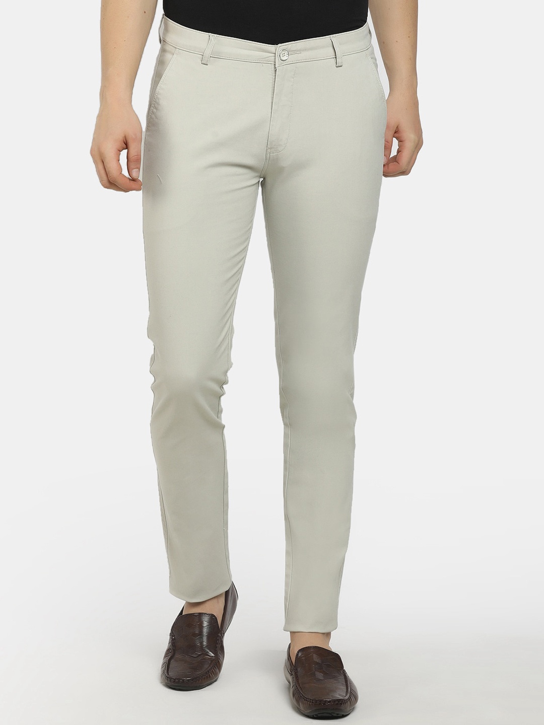 

V-Mart Men Grey Trousers