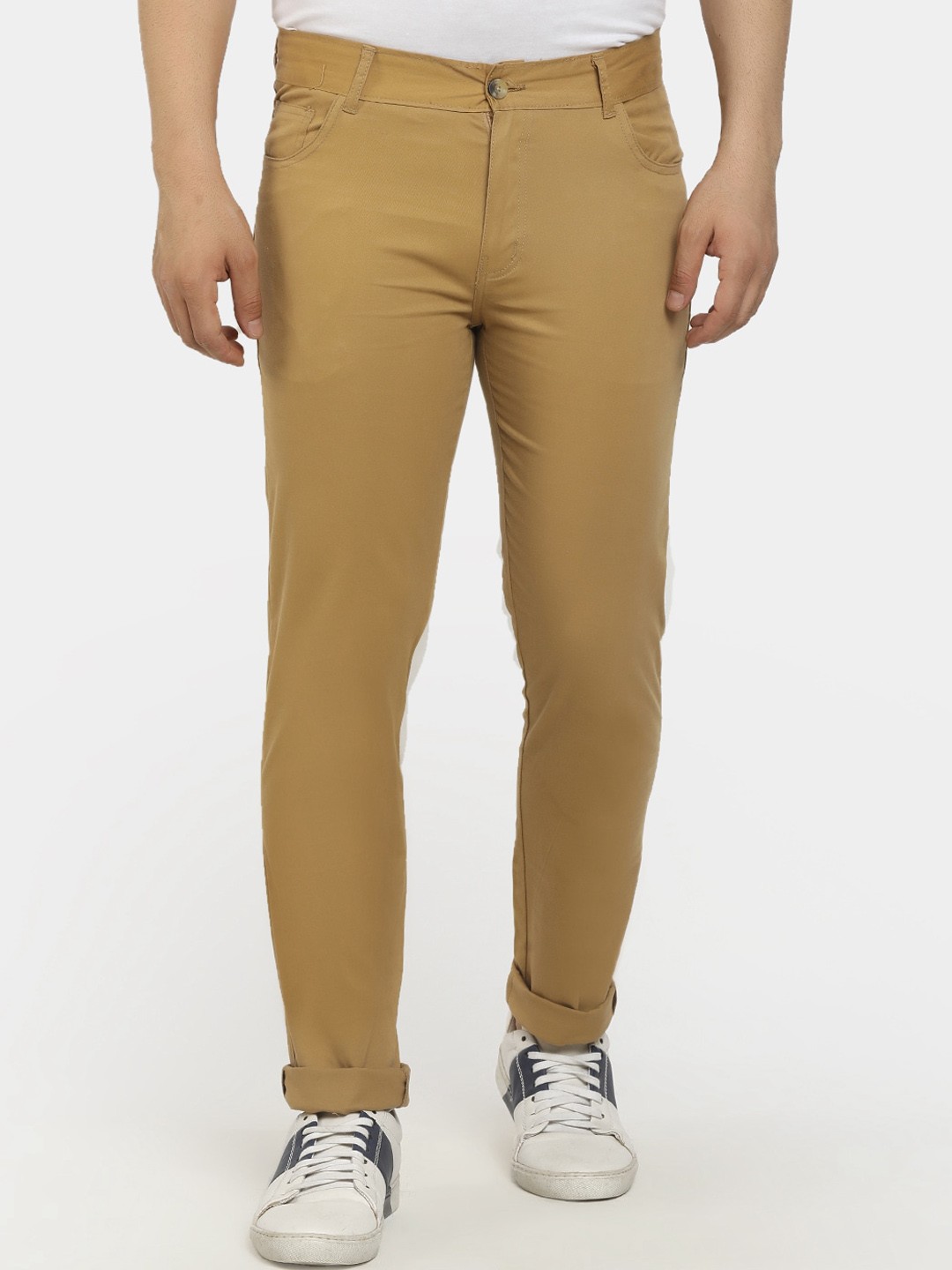 

V-Mart Men Khaki Trousers