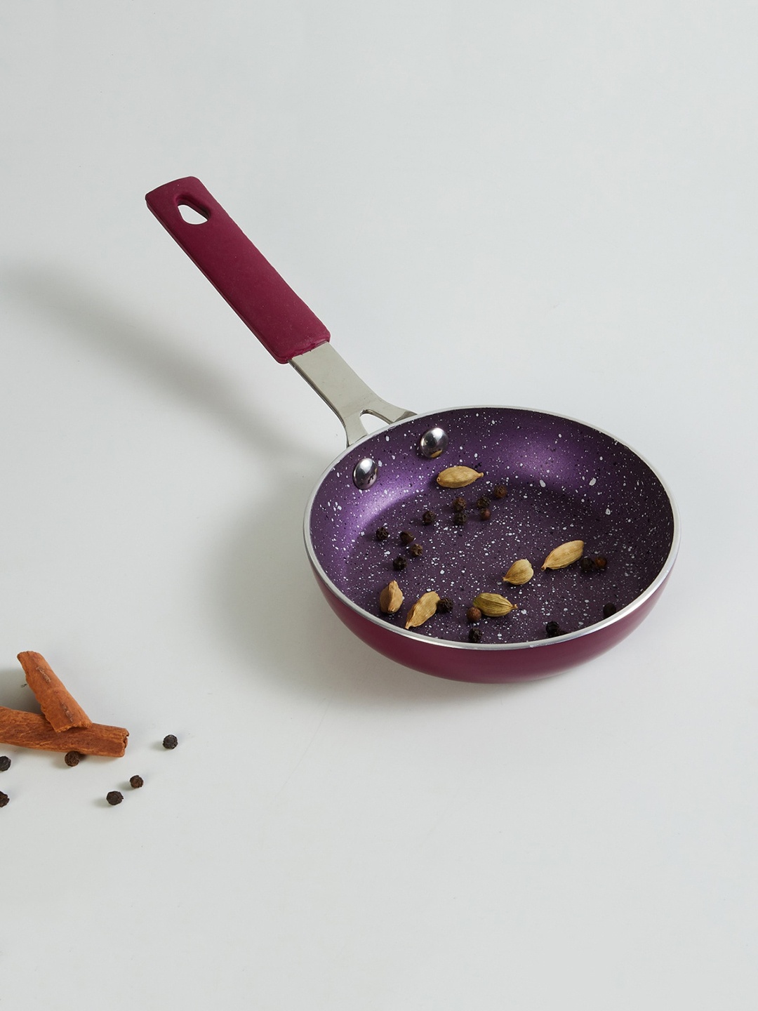 

Home Centre Purple Round Aluminum Frying Pan