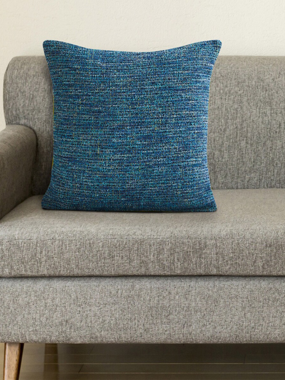 

Home Centre Blue & Green Square Cushion Covers