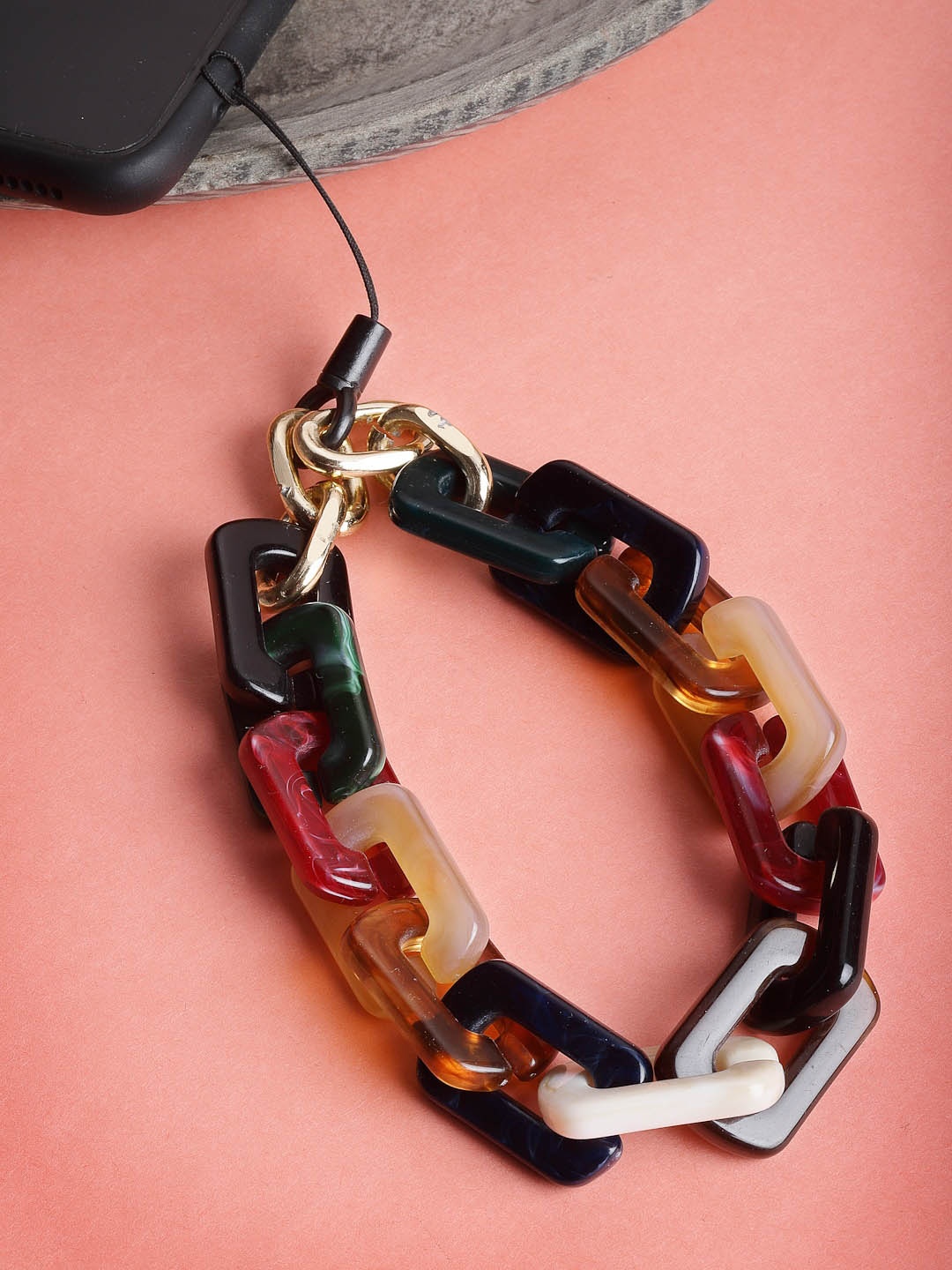 

VOGUE PANASH Women Multicolored Mobile Chain, Multi