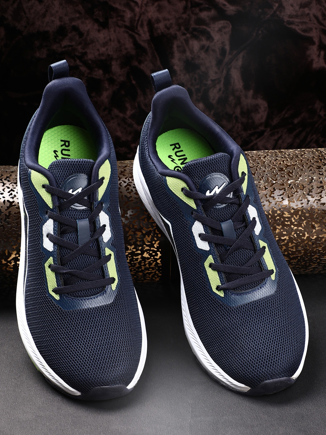 

Campus Men Blue Mesh Running Shoes