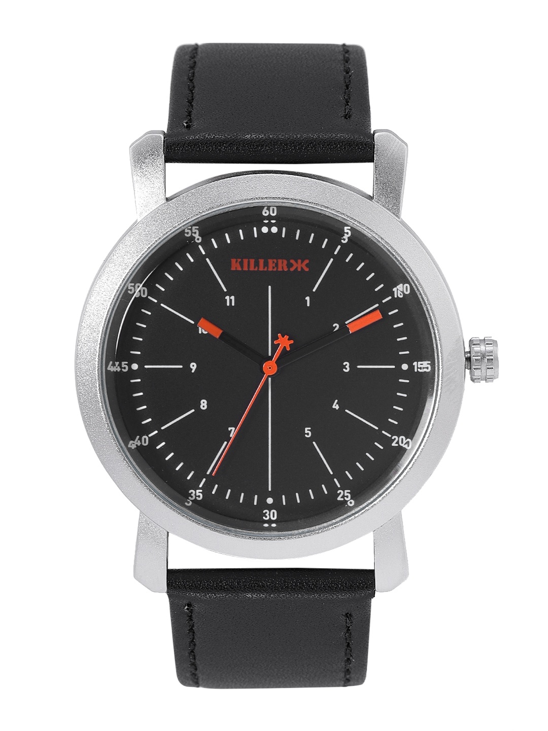 

Killer Men Black Dial & Straps Rebel Analogue Watch KL22/018-B