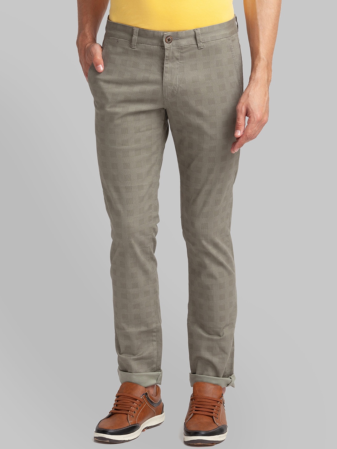 

Parx Men Green [Printed Slim Fit Trousers