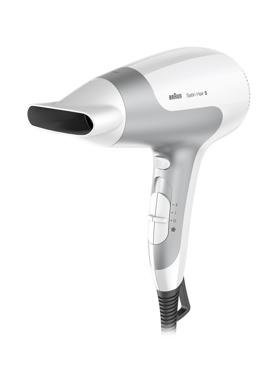 

Braun Women Satin Hair 5 Power Perfection 2500 W HD580 Hair Dryer, White