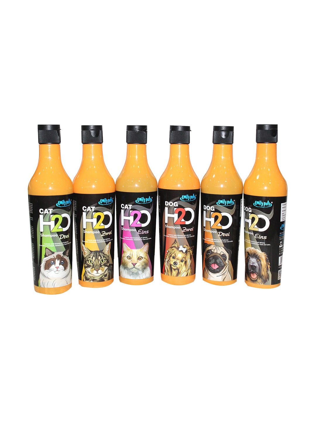 

Emily pets Dog H2O Body Shampoo - 300 ml, Orange