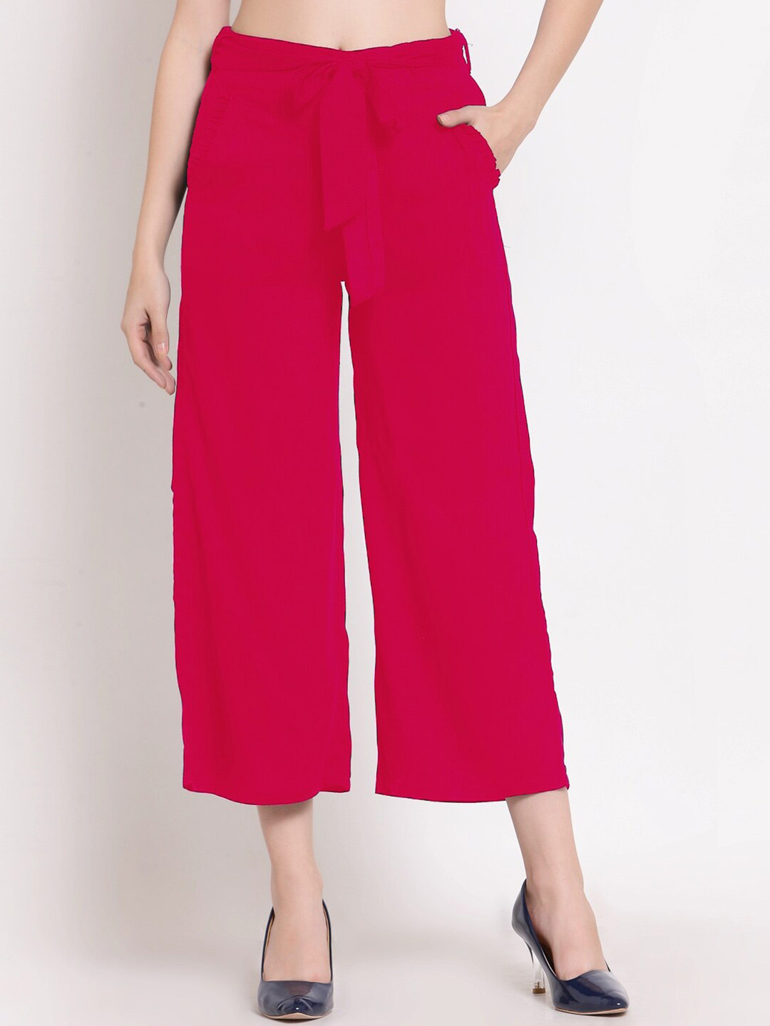 

PATRORNA Women Fuchsia Capris