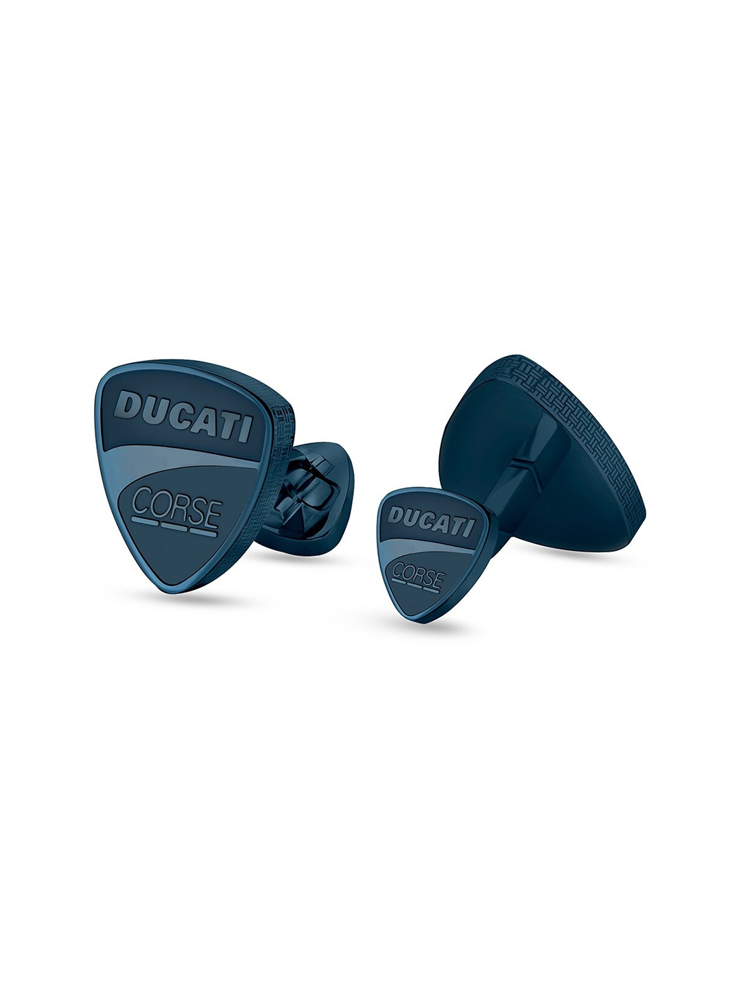 

DUCATI CORSE Men Blue Geometric Printed Cufflink