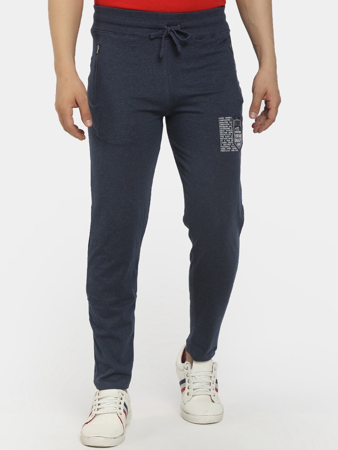 

V-Mart Men Grey Solid Jersey Track Pants