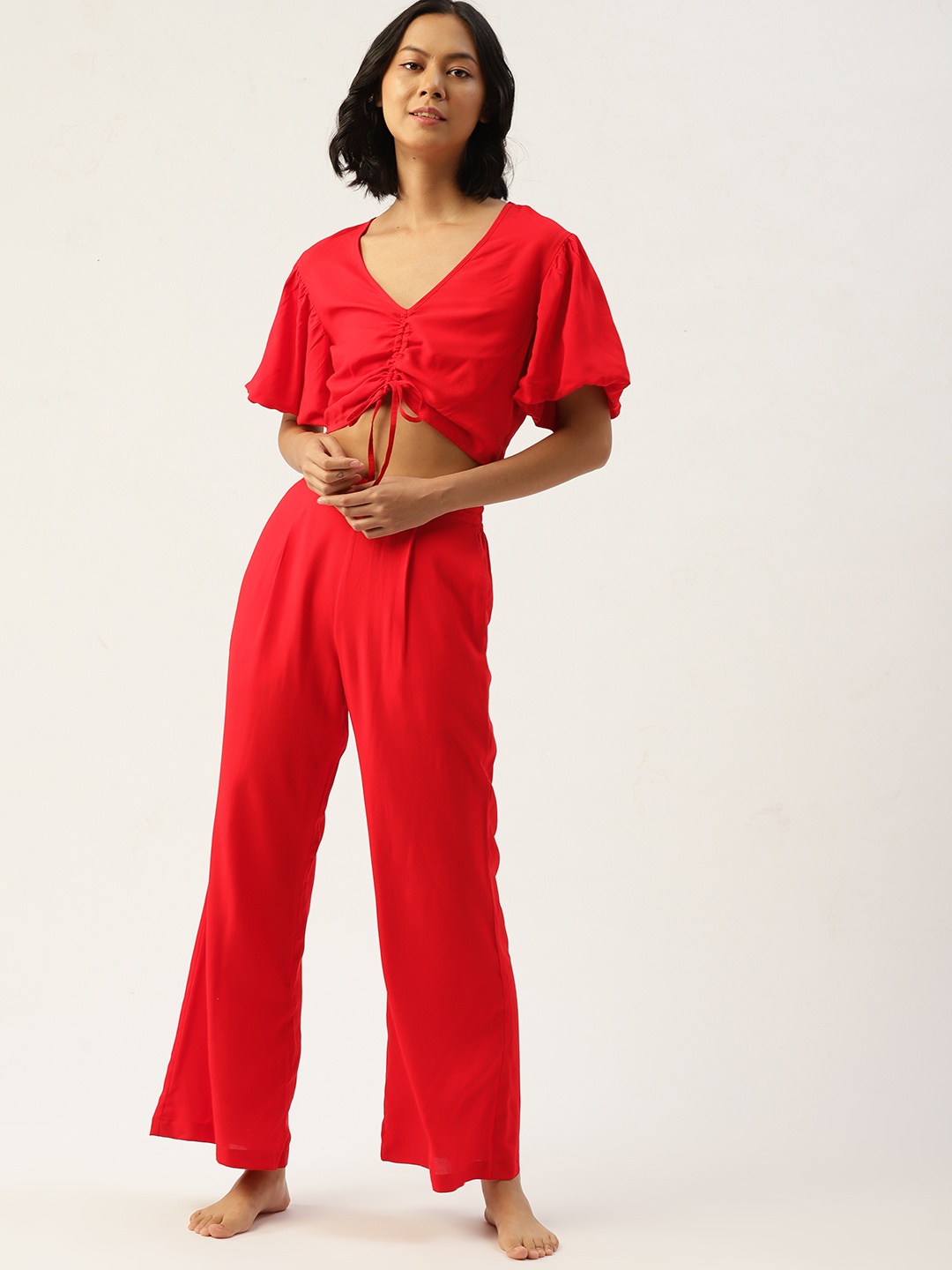 

ETC Women Red Night suit