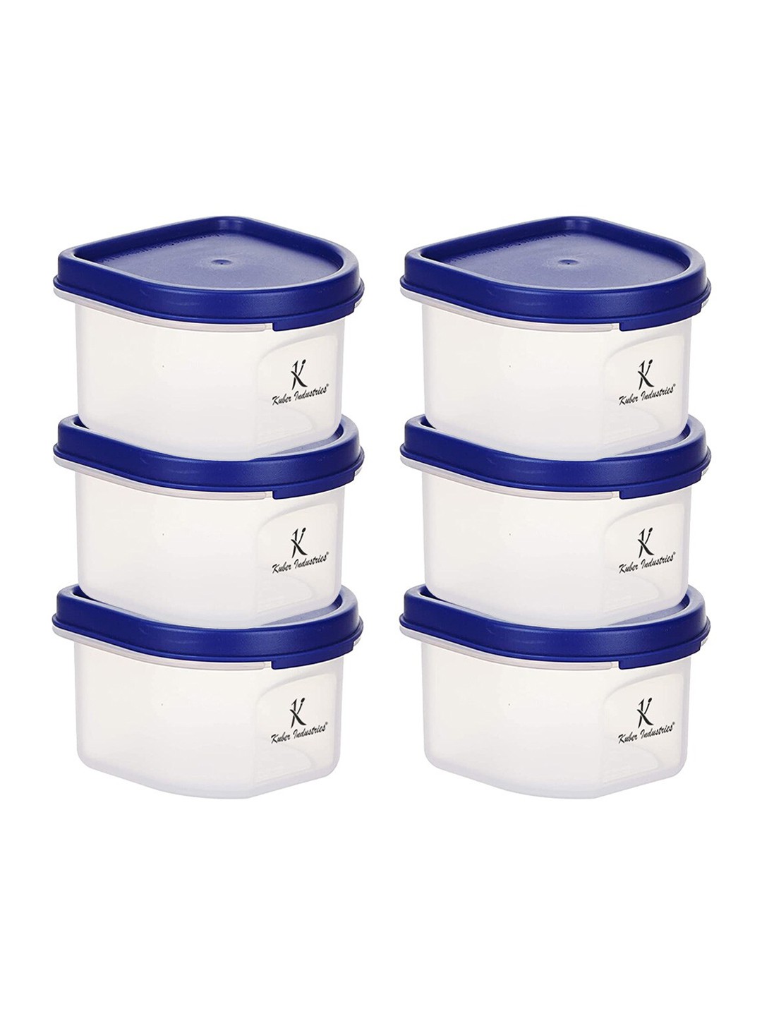 

Kuber Industries Set of 8 Ait tight Unbreakable Kitchen Containers for Dry & Wet Food, Transparent