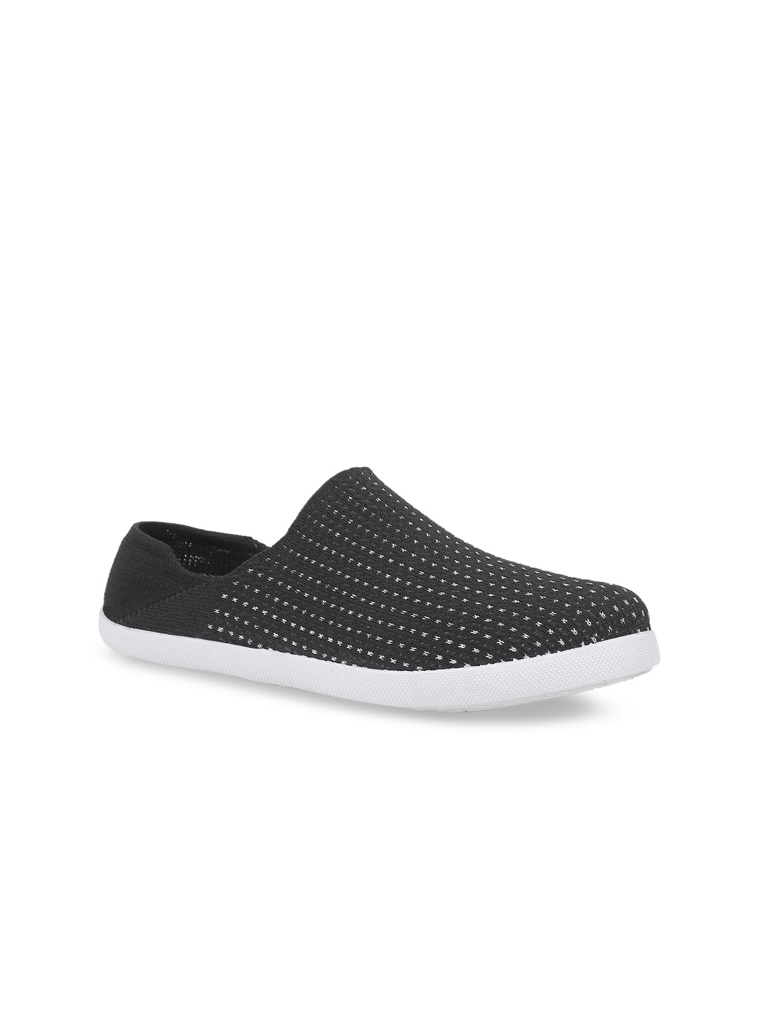 

ASIAN Women Black Slip-On Sneakers