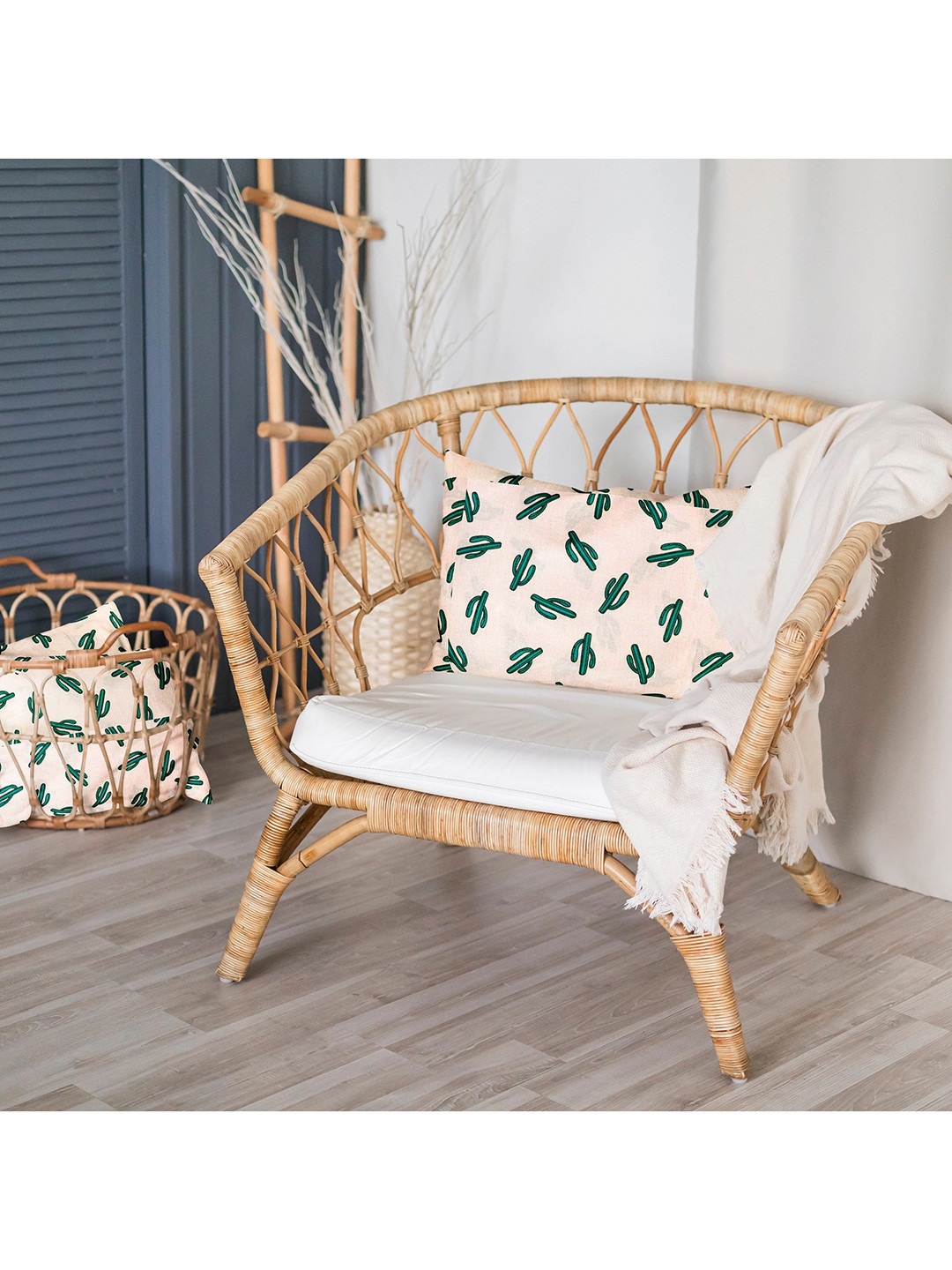 

THE BABY ATELIER Pink Organic Baby Pillow Covers