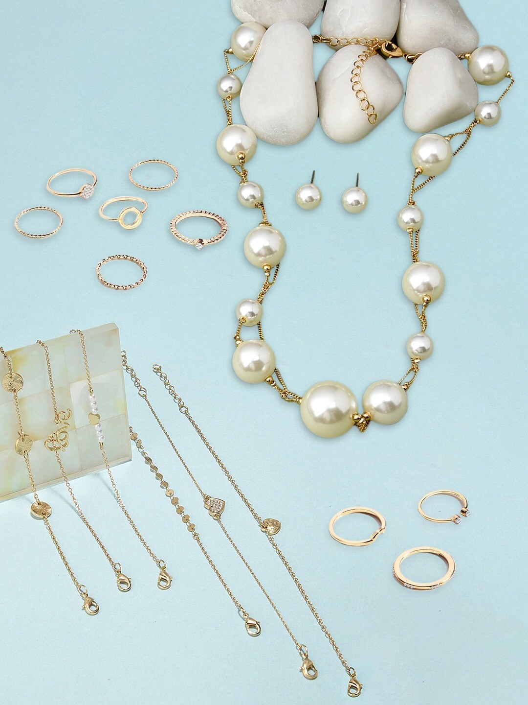 

AMI Gold-Plated Jewellwery Set
