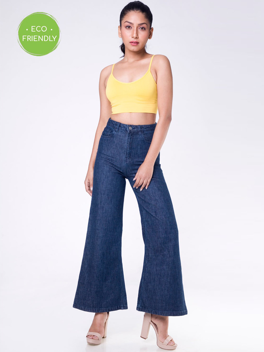 

FREAKINS Women Blue High-Rise Flared fit Jeans