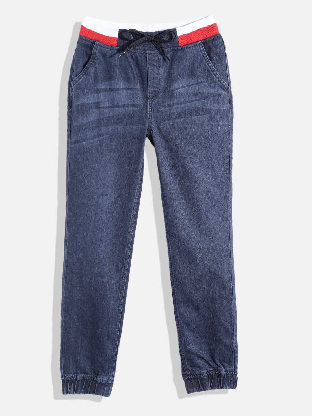 

Allen Solly Junior Boys Blue Solid Joggers