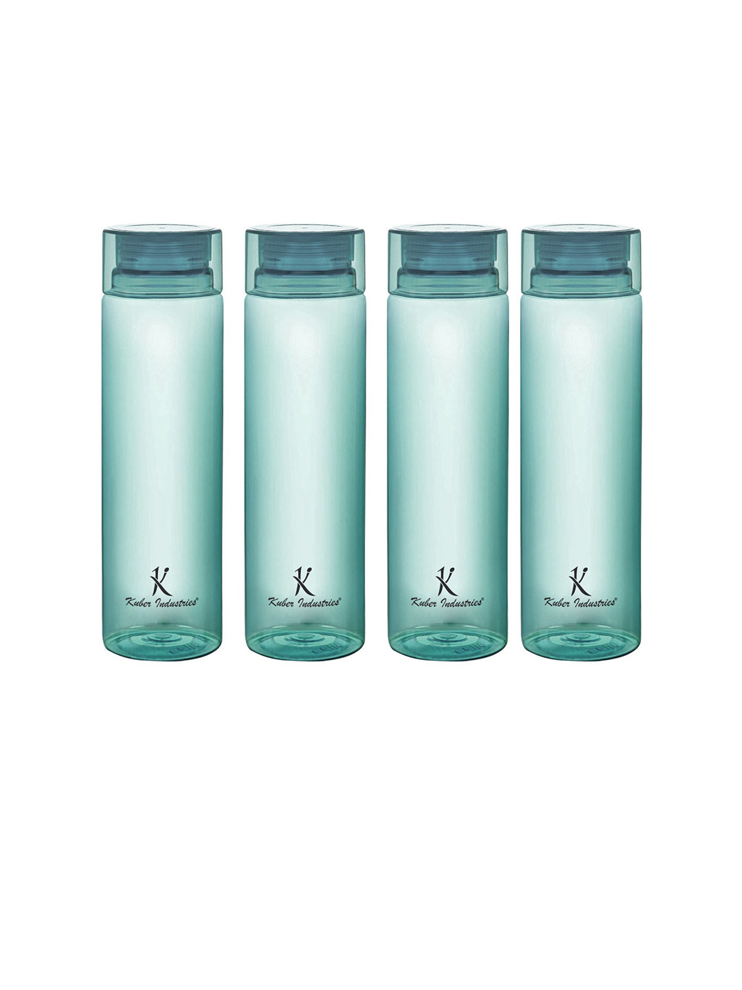 

Kuber Industries Set of 4 BPA Free Plastic Refrigerator Drench Bottles, Green