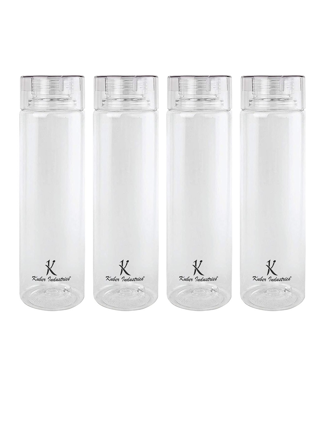 

Kuber Industries Set of 4 BPA Free Plastic Refrigerator Drench Bottles, Transparent