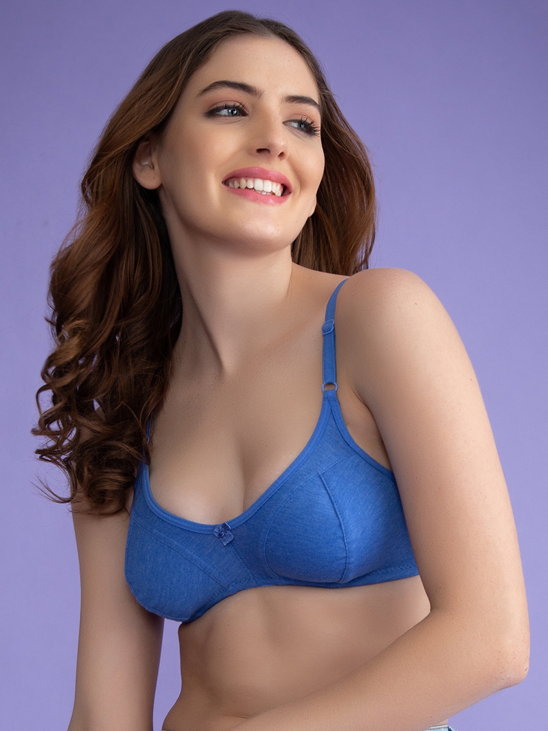 

Clovia Blue Non Padded Bra