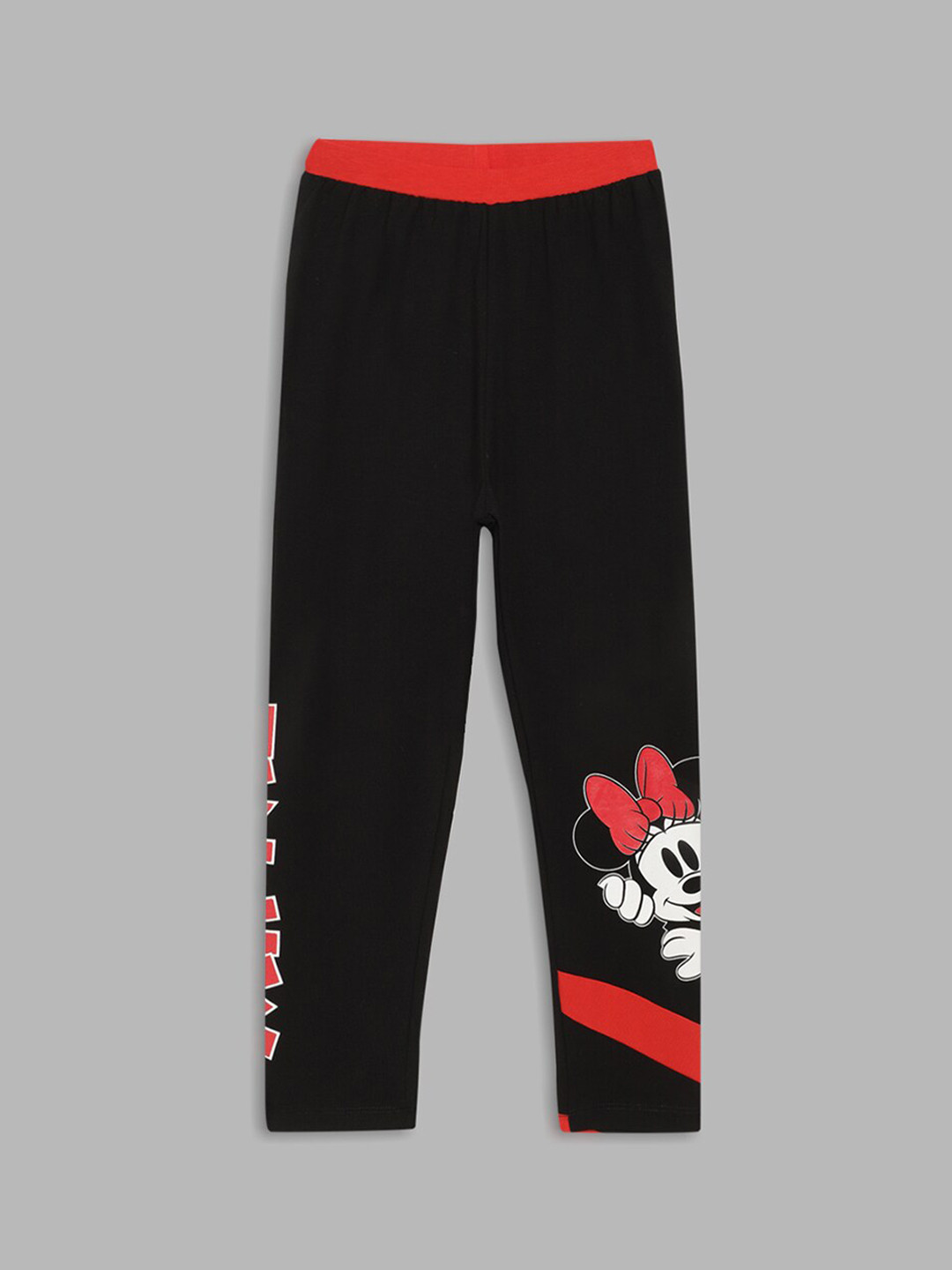 

Blue Giraffe Girls Black Disney Mickey Minnie legging