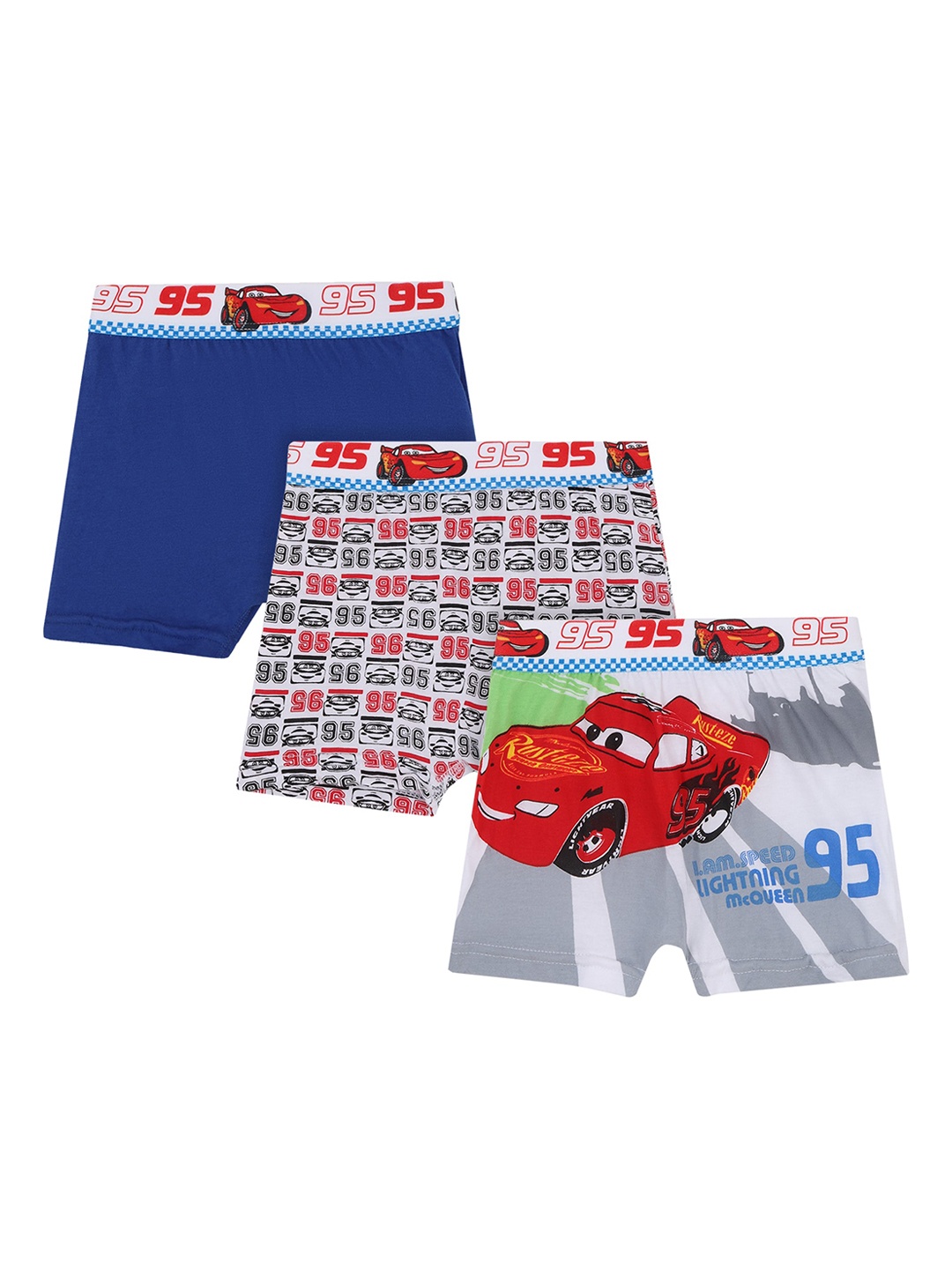 

Bodycare Kids Boys Pack Of 3 Assorted Cars Print Cotton Trunks KIA9476A-PK007