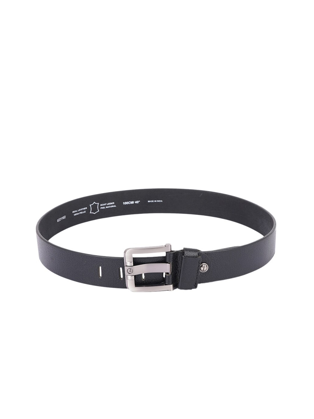 

Style SHOES Men Black Leather Belt