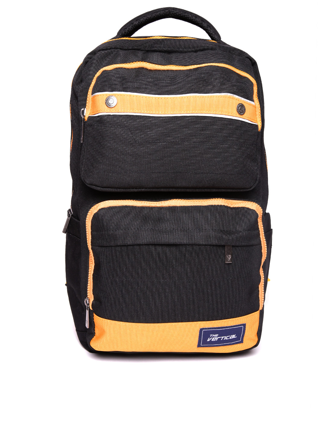 

THe VerTicaL Unisex Black Water-Resistant Laptop Backpack