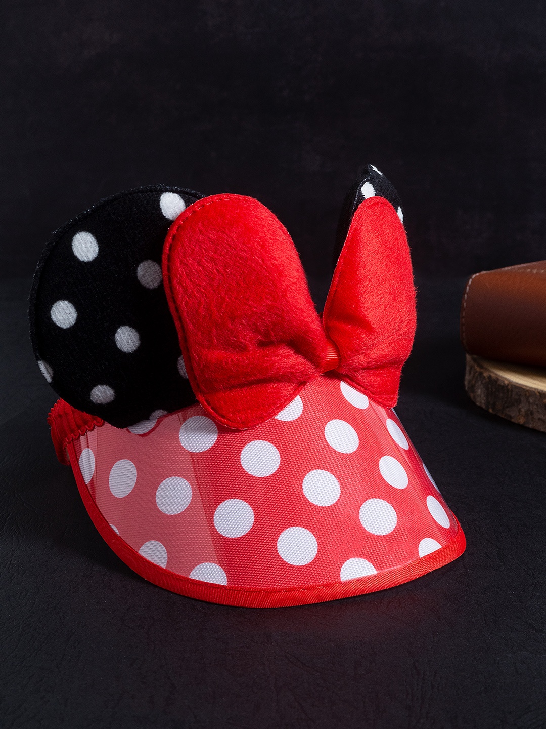 

Golden Peacock Girls Red & White Mickey Mouse Polka Dots Hairband