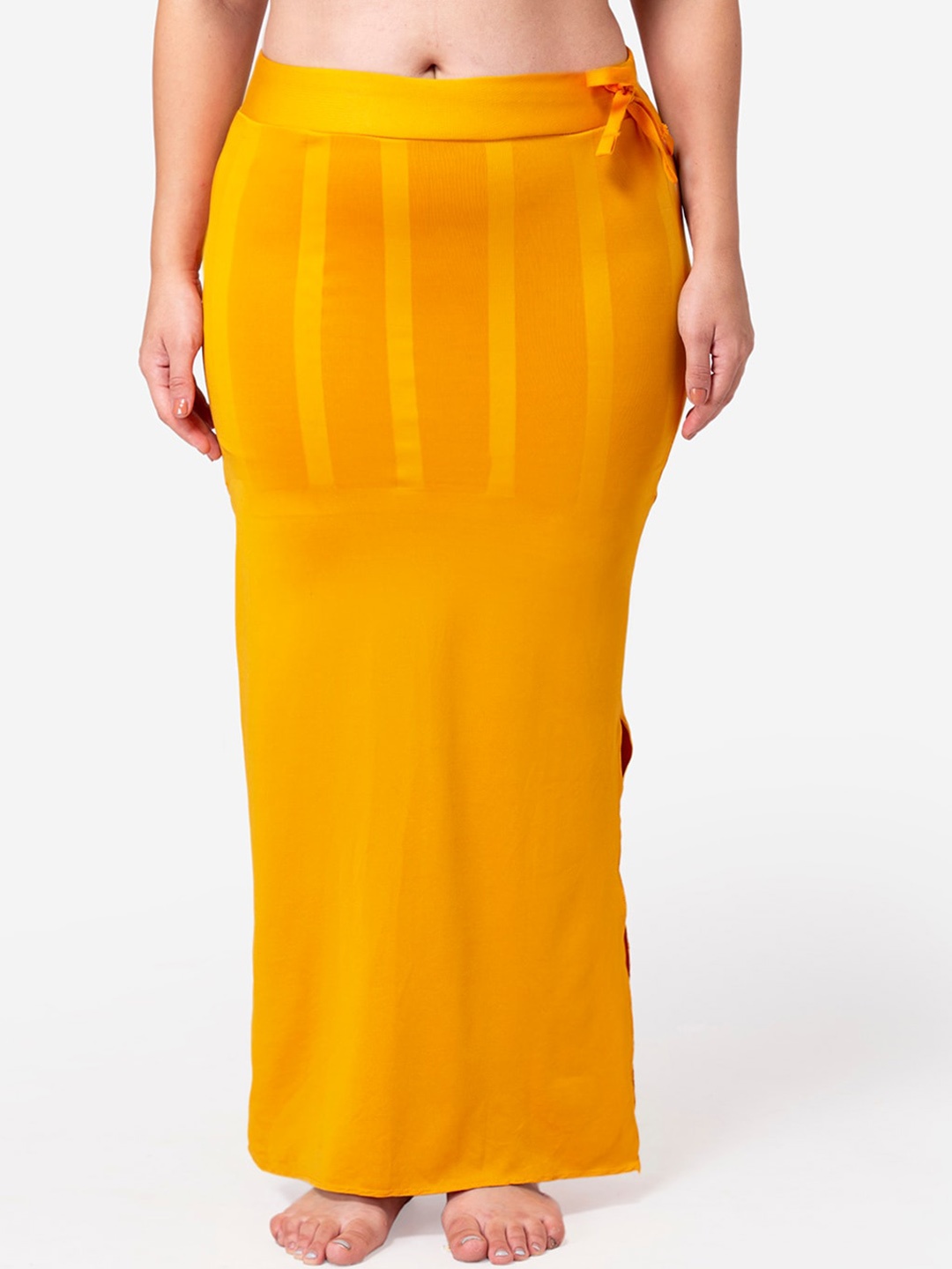 

Dermawear Women Mustard Saree Shapewear